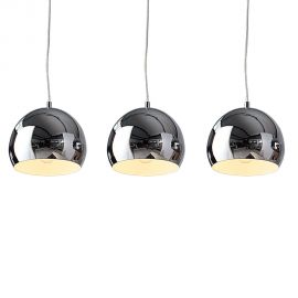 Pendule, Lustre suspendate - LUSTRA CU 3 PENDULE Chromagon 3 crom