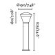 Stalpi - STALP LED EXTERIOR SHELBY L
