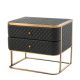 Masuta laterala/ Noptiera cu 2 sertare design LUX Monfort