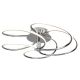 Lustra LED aplicata design modern 56cm Bardot 43W 