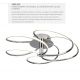 Lustre aplicate - Lustra LED aplicata design modern 56cm Bardot 43W