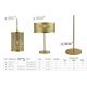 Pendule, Lustre suspendate - Lustra / Pendul design retro Fishnet aurie