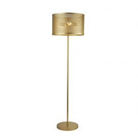 Lampadare - Lampadar / Lampa de podea design retro Fishnet auriu