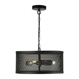 Pendule, Lustre suspendate - Lustra / Pendul design industrial Fishnet negru