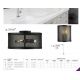 Candelabre, Lustre - Lustra ovala design industrial Fishnet negru