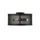 Lustre aplicate - Lustra aplicata design industrial Fishnet negru