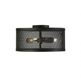 Lustre aplicate - Lustra aplicata design industrial Fishnet negru