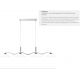 Pendule, Lustre suspendate - Lustra moderna suspendata LED Bar Lights