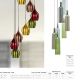 Pendule, Lustre suspendate - Lustra moderna design multicolor Vibrant 8L