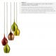 Pendule, Lustre suspendate - Lustra moderna design multicolor Vibrant 5L
