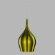 Pendule, Lustre suspendate - Pendul design modern 12cm Vibrant verde