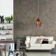 Pendule, Lustre suspendate - Pendul design modern 12cm Vibrant cupru