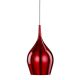 Pendule, Lustre suspendate - Pendul design modern 12cm Vibrant rosu