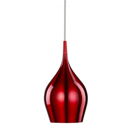 Pendule, Lustre suspendate - Pendul design modern 12cm Vibrant rosu