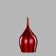 Pendule, Lustre suspendate - Pendul design modern 12cm Vibrant rosu