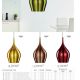 Pendule, Lustre suspendate - Pendul design modern 12cm Vibrant rosu