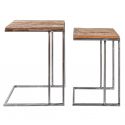 Set de 2 masute design industrial Barracuda