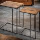 Masute Living - Set de 2 masute design industrial Barracuda