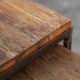 Masute Living - Set de 2 masute design industrial Barracuda