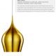Pendule, Lustre suspendate - Pendul design modern 26cm Vibrant auriu