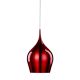 Pendul design modern 26cm Vibrant rosu
