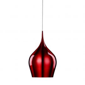 Pendule, Lustre suspendate - Pendul design modern 26cm Vibrant rosu