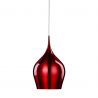 Pendul design modern 26cm Vibrant rosu