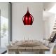 Pendule, Lustre suspendate - Pendul design modern 26cm Vibrant rosu