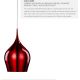 Pendule, Lustre suspendate - Pendul design modern 26cm Vibrant rosu