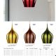 Pendule, Lustre suspendate - Pendul design modern 26cm Vibrant cupru