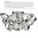 Lustre aplicate - Lustra moderna aplicata design elegant 45cm Curls