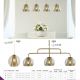 Pendule, Lustre suspendate - Lustra cu 4 pendule design modern Conio