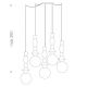 Pendule, Lustre suspendate - Lustra cu 5 pendule deosebite design LUX Pandora