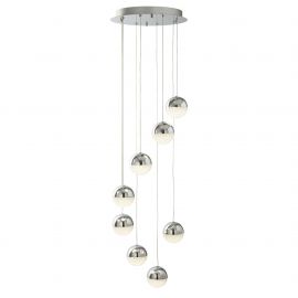 Pendule, Lustre suspendate - Lustra LED design modern 35cm Marbles 8L