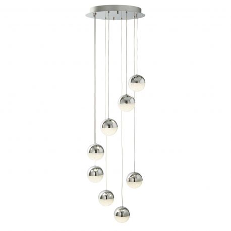 Pendule, Lustre suspendate - Lustra LED design modern 35cm Marbles 8L