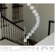Corpuri de iluminat Lustre pentru casa scarii - Lustra LED casa scarii design modern Ice Cube H-1,8M