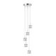 Pendule, Lustre suspendate - Lustra LED design modern Ice Cube H-116cm