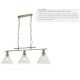 Pendule, Lustre suspendate - Lustra suspendata design clasic Pyramid alama antique