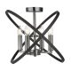 Lustre aplicate - Lustra vintage aplicata design traditional Hoopla 4L Pewter