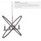 Pendule, Lustre suspendate - Lustra vintage suspendata design traditional Hoopla 4L Pewter