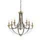 Pendule, Lustre suspendate - Lustra clasica suspendata design traditional Belfry 9L