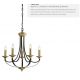 Pendule, Lustre suspendate - Lustra clasica suspendata design traditional Belfry 5L