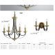 Aplice, corpuri de iluminat pentru pereti - Aplica perete clasica design traditional Belfry
