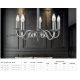 Candelabre, Lustre - Lustra clasica suspendata design traditional Richmond 5L argintiu