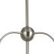 Pendule, Lustre suspendate - Lustra design industrial Dallas 3L argintiu satin