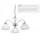 Pendule, Lustre suspendate - Lustra suspendata stil clasic Milanese 3L argintiu