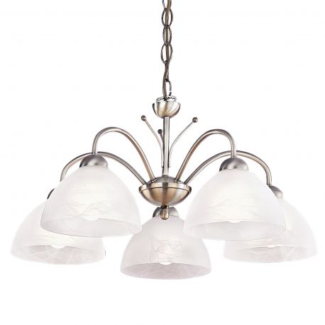 Pendule, Lustre suspendate - Lustra suspendata stil clasic Milanese 5L alama antic