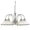 Lustra suspendata stil clasic American Diner 5L argintiu 