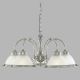 Candelabre, Lustre - Lustra suspendata stil clasic American Diner 5L argintiu