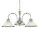 Candelabre, Lustre - Lustra suspendata stil clasic American Diner 3L argintiu